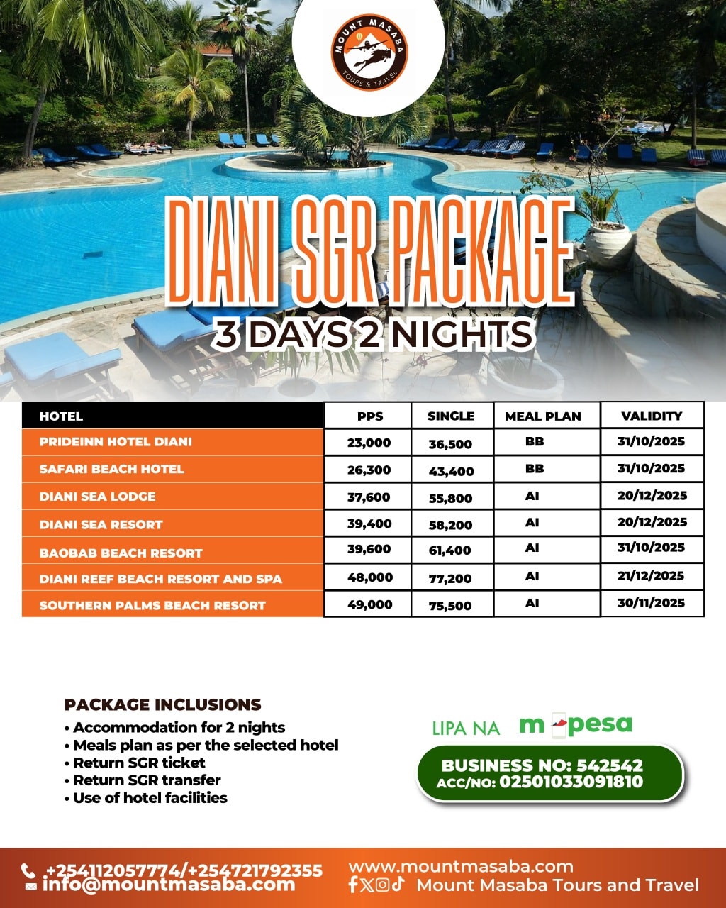 Beach Holiday Package