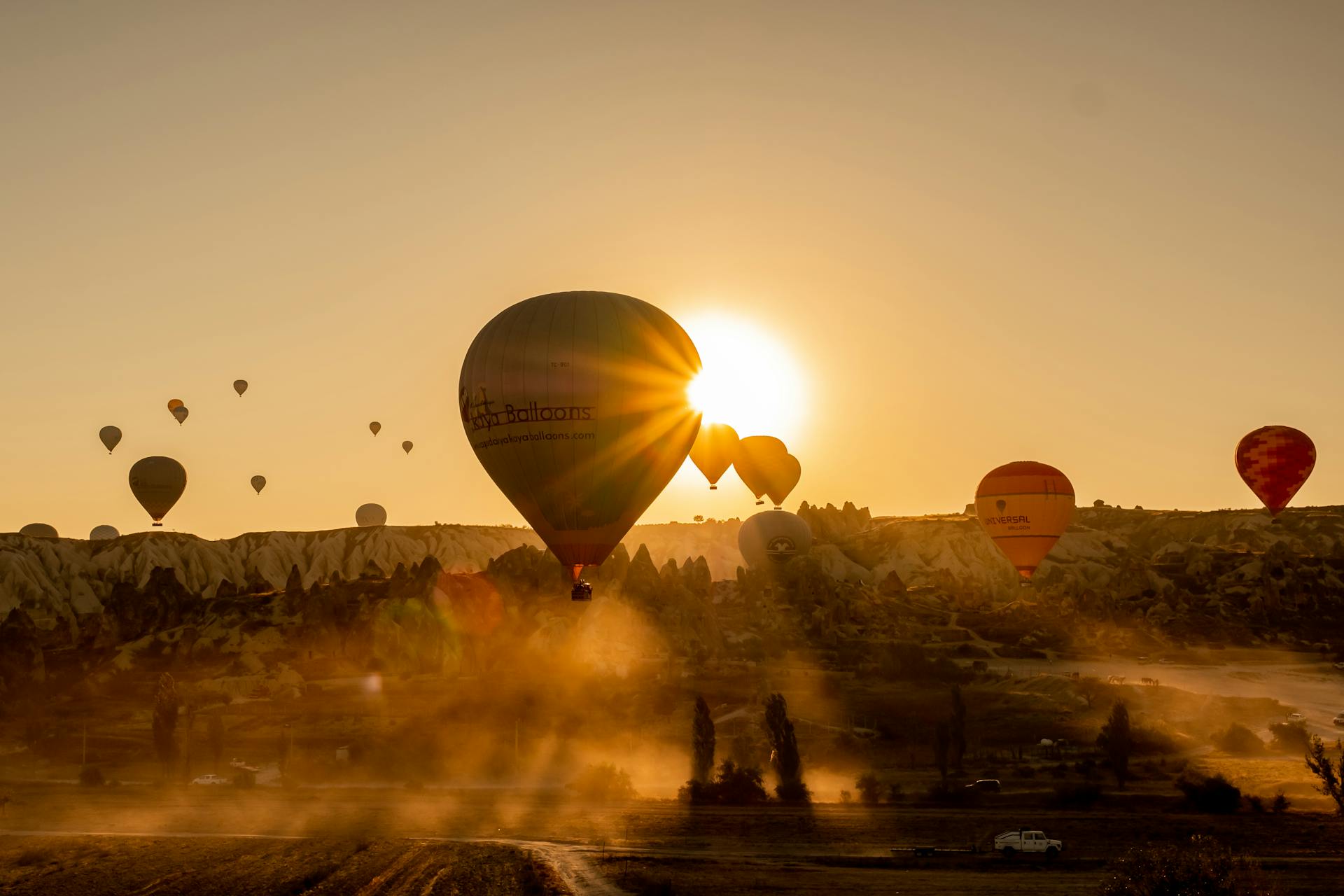 Hot Air Balloon Safari